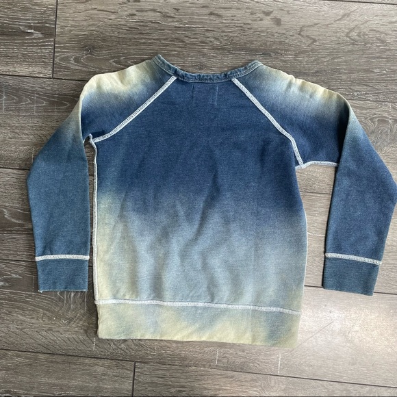 Peek ombre sweatshirt boys tie dye light sweater size medium 6-7 - Picture 2 of 7